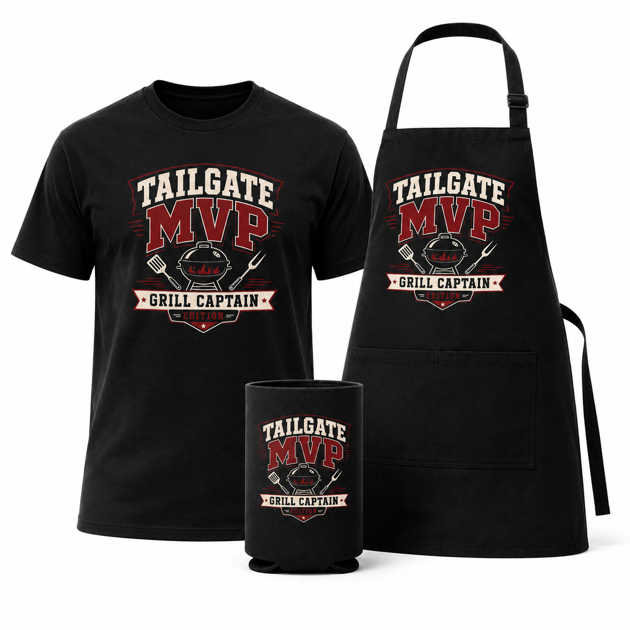 Tailgate MVP Grill Captain Bundle
