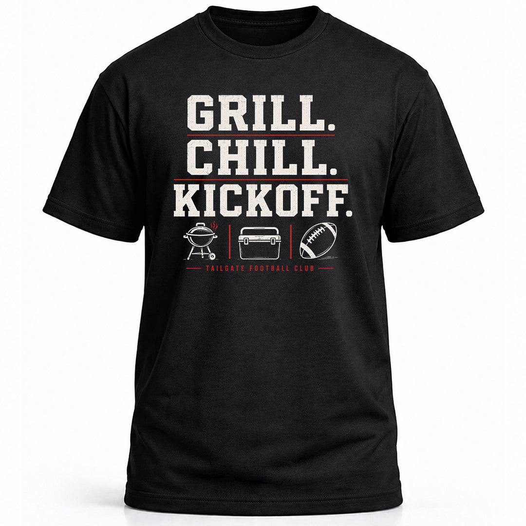 GRILL. CHILL. KICKOFF.